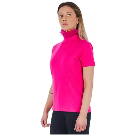 Frankie Morello Multicolor Cotton Women T-Shirt FR-21717-XS