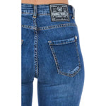 Frankie Morello Blue Other Fibres Women Jeans FR-21770-W27