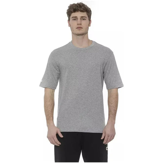 Tond Gray Cotton Men T-Shirt TO-20042-S
