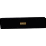 Dolce & Gabbana Black Velvet Logo Plaque Storage Bracelet Jewelry Box SMY101011