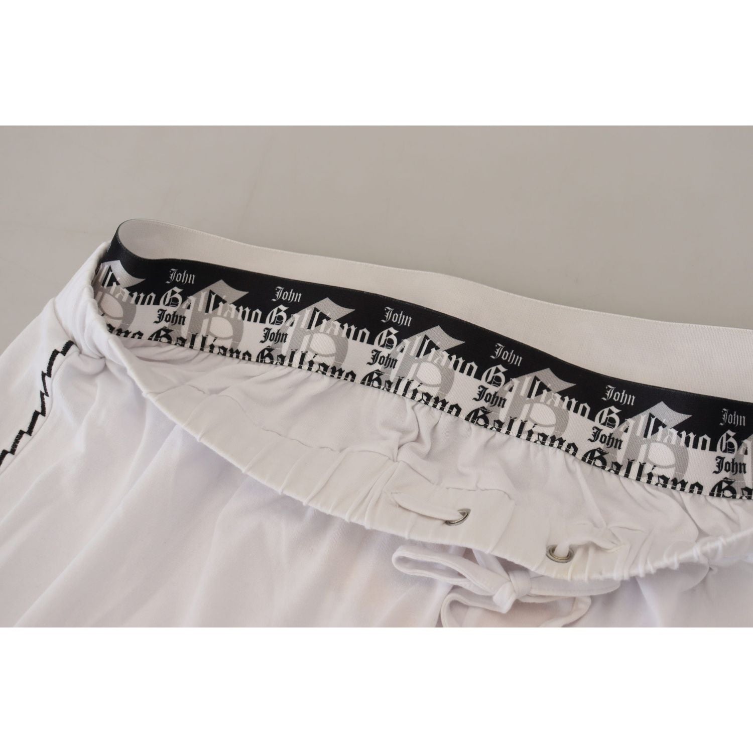 بنطلون قطني أنيق واسع الساق من جون جاليانو