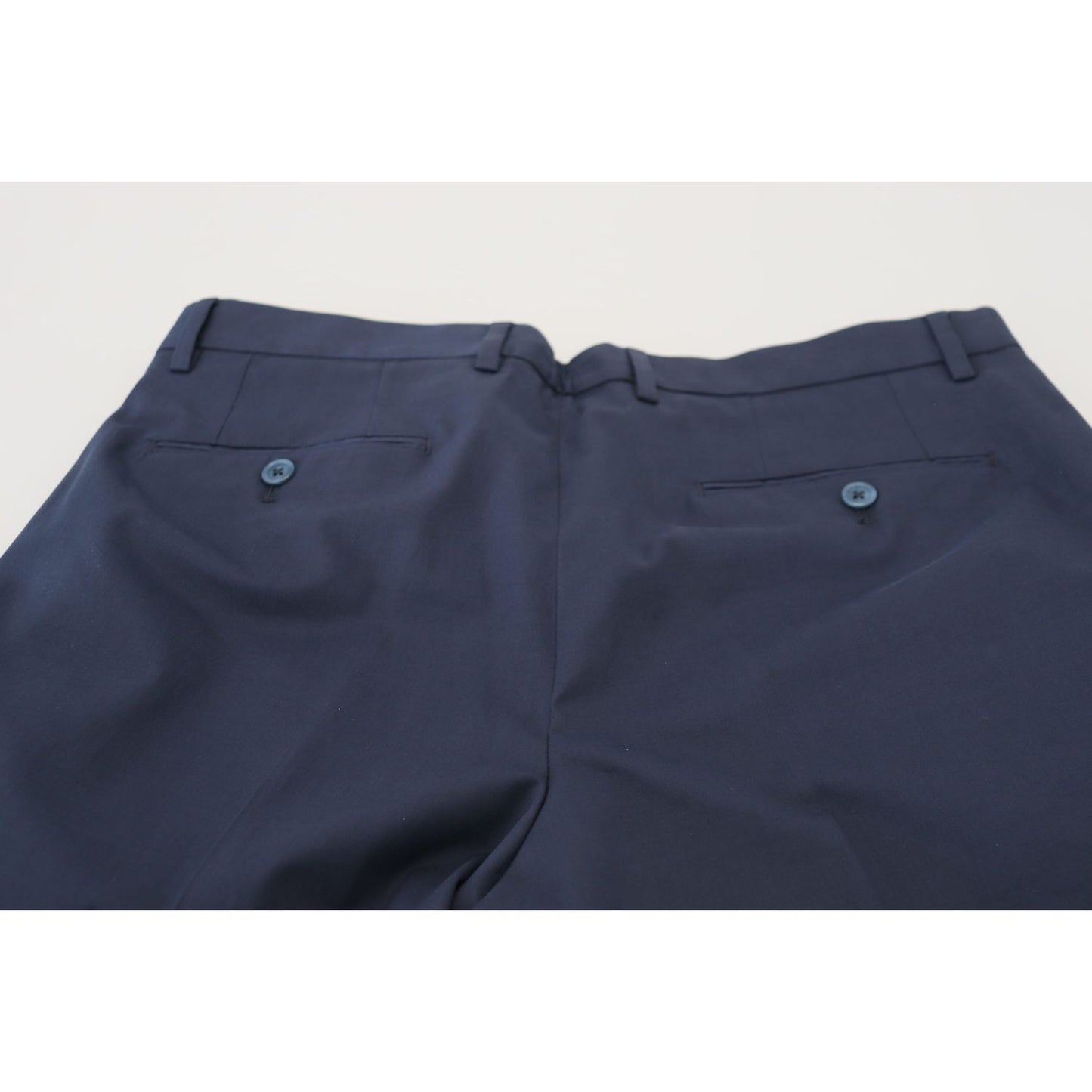 Dolce & Gabbana Blue Chinos Cotton Stretch Casual Shorts PAN74239 - 52