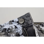 Dolce & Gabbana Multicolor Cotton Tie Dye Skinny Denim Jeans PAN74302 - 50