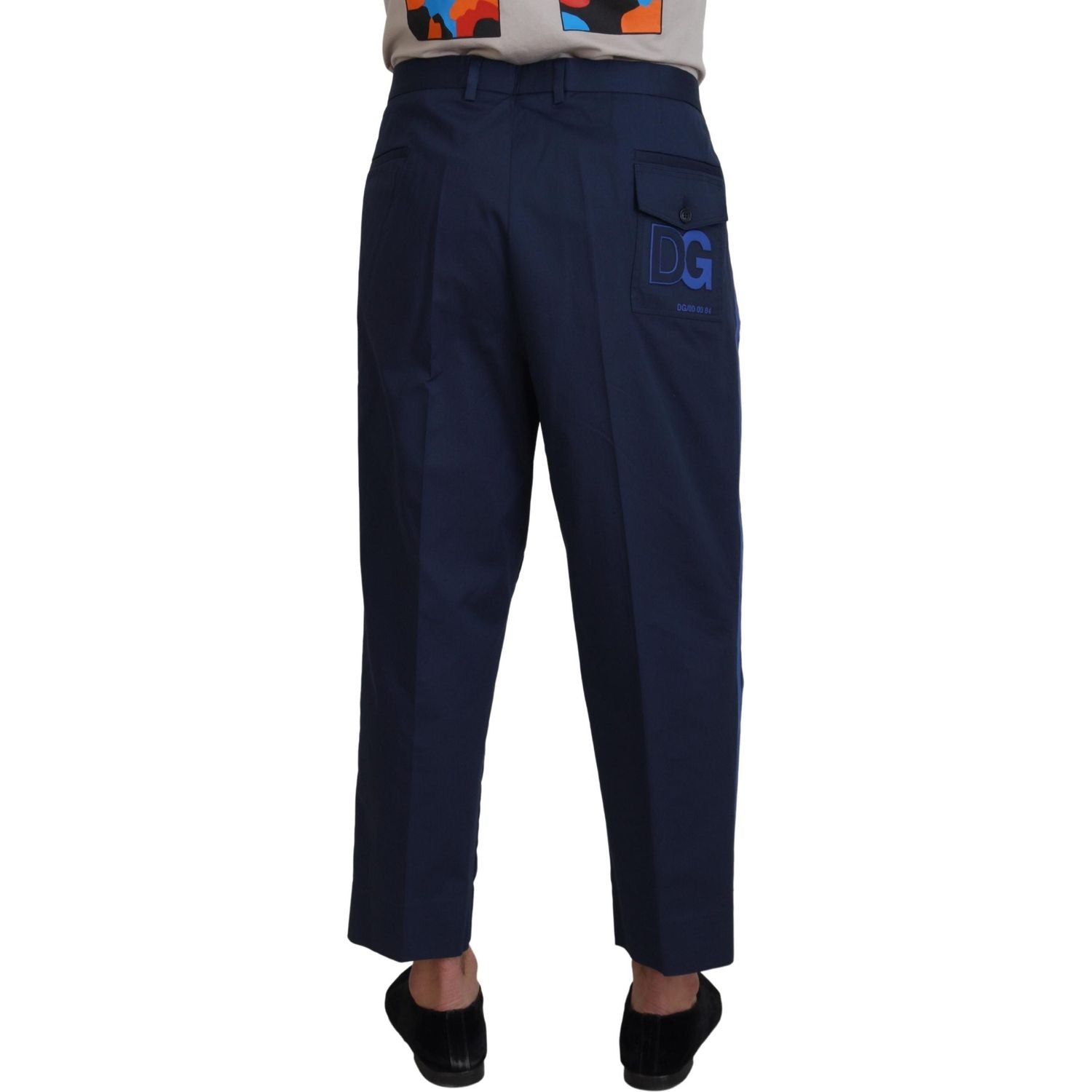 بنطلون قصير أنيق من مزيج الصوف من دولتشي آند غابانا