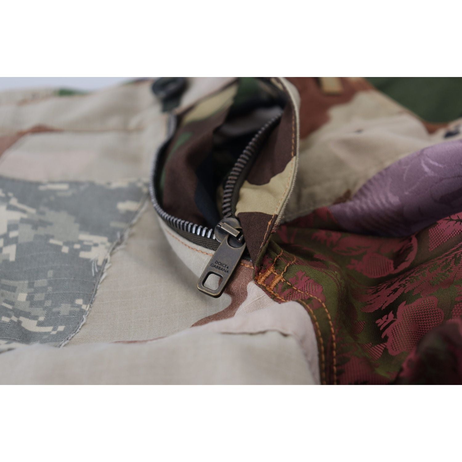 بنطلون جينز من مزيج الحرير الغني من دولتشي آند غابانا