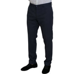 Dolce & Gabbana Blue Wool MARTINI 2 Piece Slim Fit Suit KOS2165- 54
