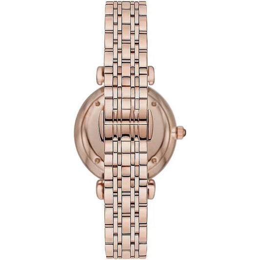 Emporio Armani Elegant Rose Gold-Tone Ladies Watch 723763298919
