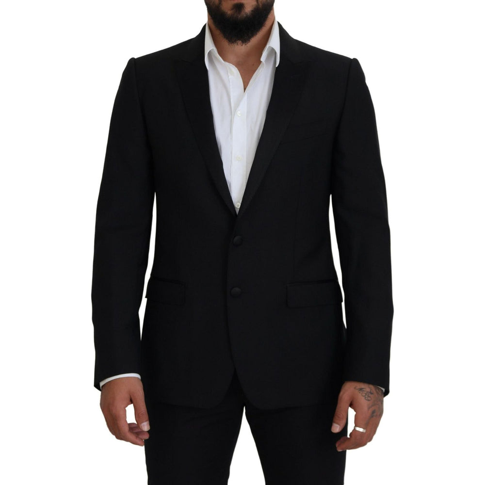 Dolce & Gabbana Black Slim Fit Formal Martini Blazer KOS2125- 50