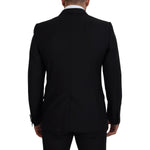 Dolce & Gabbana Black Slim Fit Formal Martini Blazer KOS2125- 50