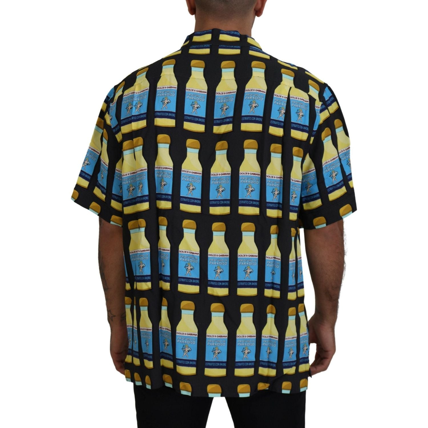 قميص كاجوال أنيق متعدد الطبعات من دولتشي آند غابانا