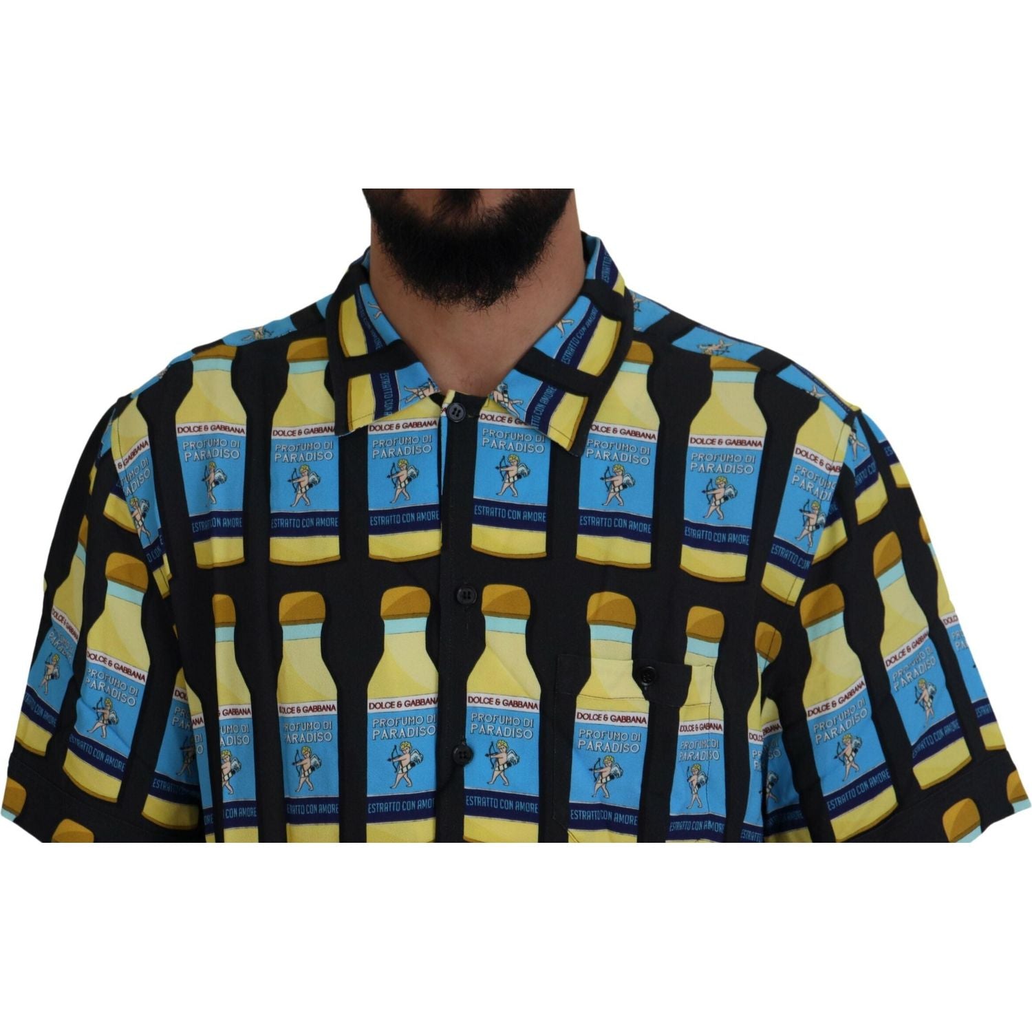 قميص كاجوال أنيق متعدد الطبعات من دولتشي آند غابانا
