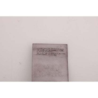 Costume National Black Slim Fit Cotton Stretch Pants