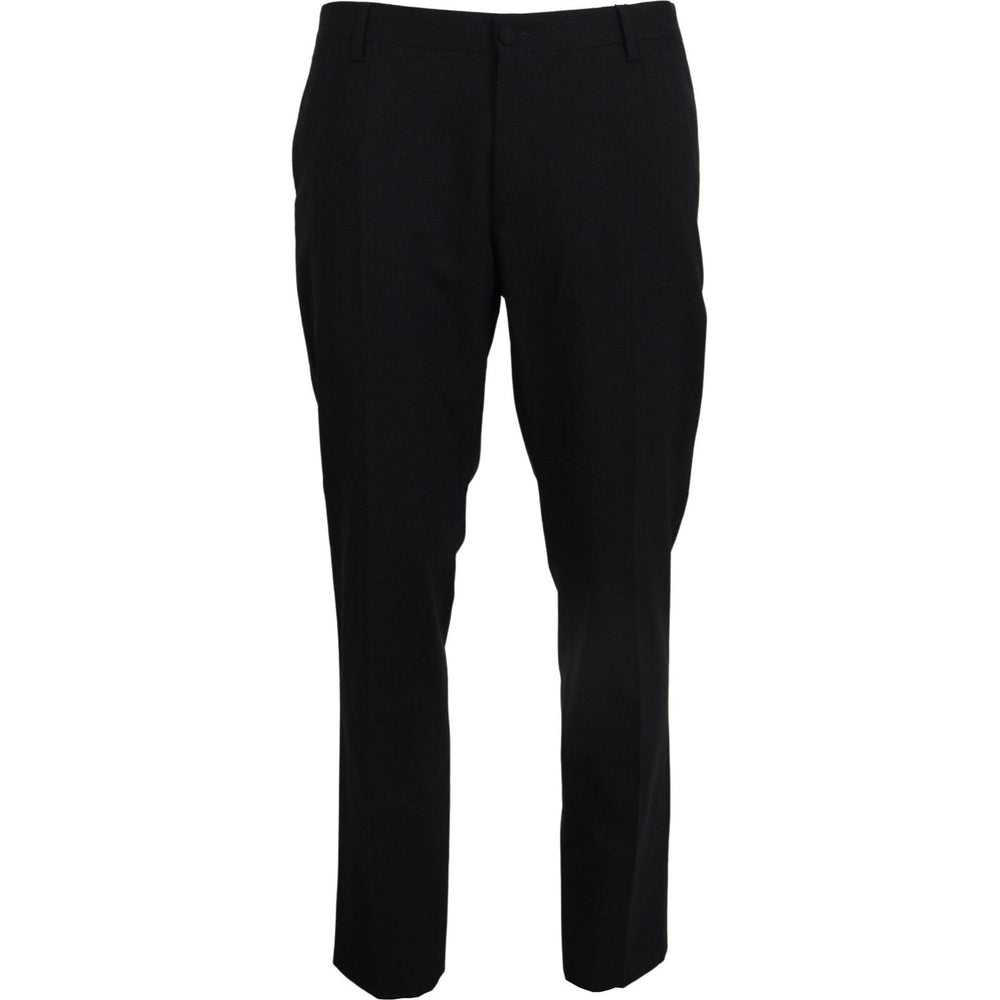 Dolce & Gabbana Gray Wool Stretch Dress Formal Slim Fit Pant PAN74567- 50