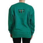 Philippe Model Green Printed Long Sleeves Pullover Sweater TSH83280-38