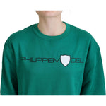 Philippe Model Green Printed Long Sleeves Pullover Sweater TSH83280-38