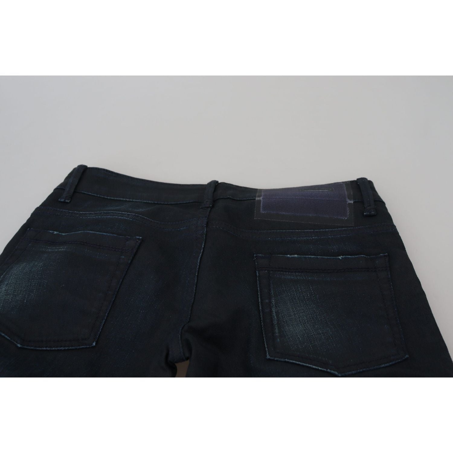 Acht Blue Low Waist Slim Fit Women Denim Jeans