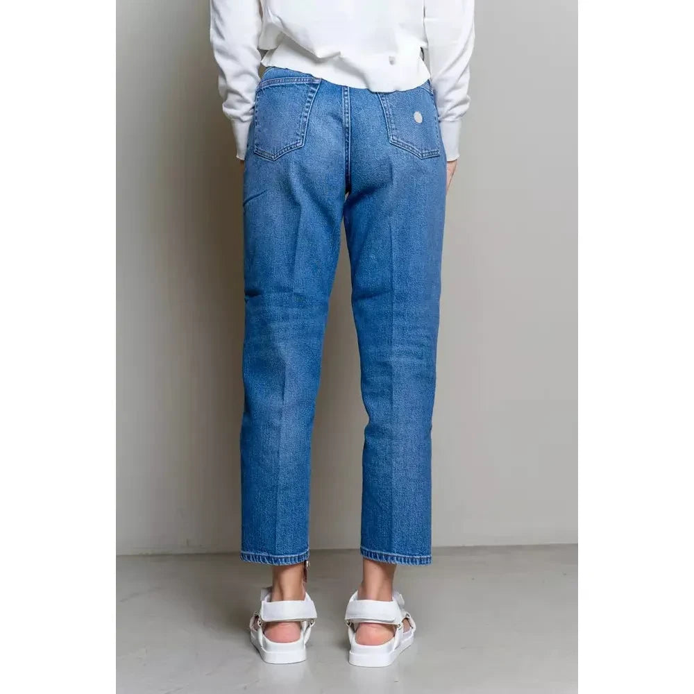 Don The Fuller Blue Cotton Women Jeans