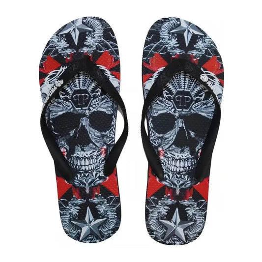 Philipp Plein Multicolor Polyester Women Sandal PH-9652-EU38.5/US8.5