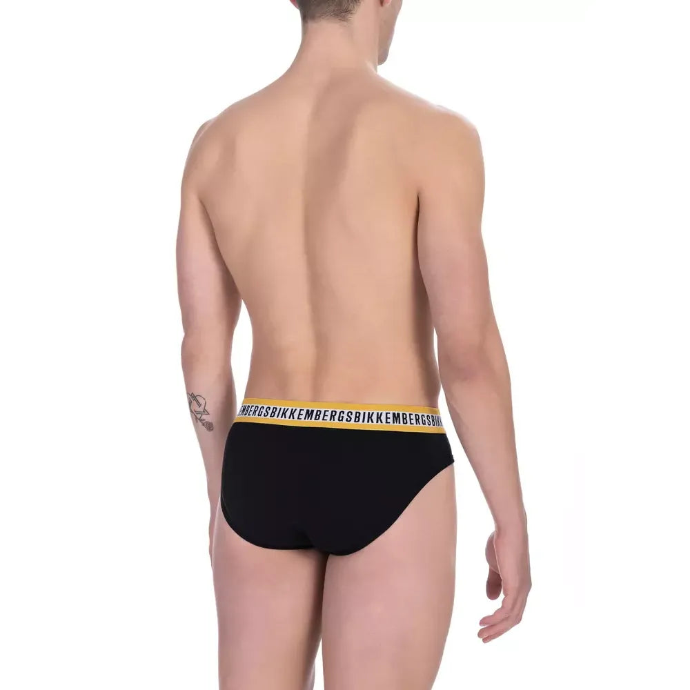 Bikkembergs "Black Cotton Men Brief Pack"