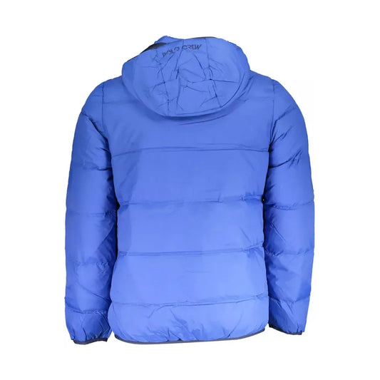 La Martina Elite Blue Jacket with Detachable Hood LA-17133-FBB-236