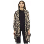 Alpha Studio Brown Wool Women Scarf AL-23535
