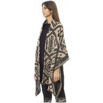 Alpha Studio Brown Wool Women Scarf AL-23535