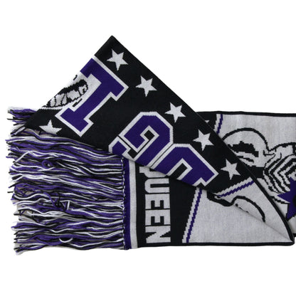 وشاح أنيق متعدد الألوان من مزيج الصوف من دولتشي آند غابانا