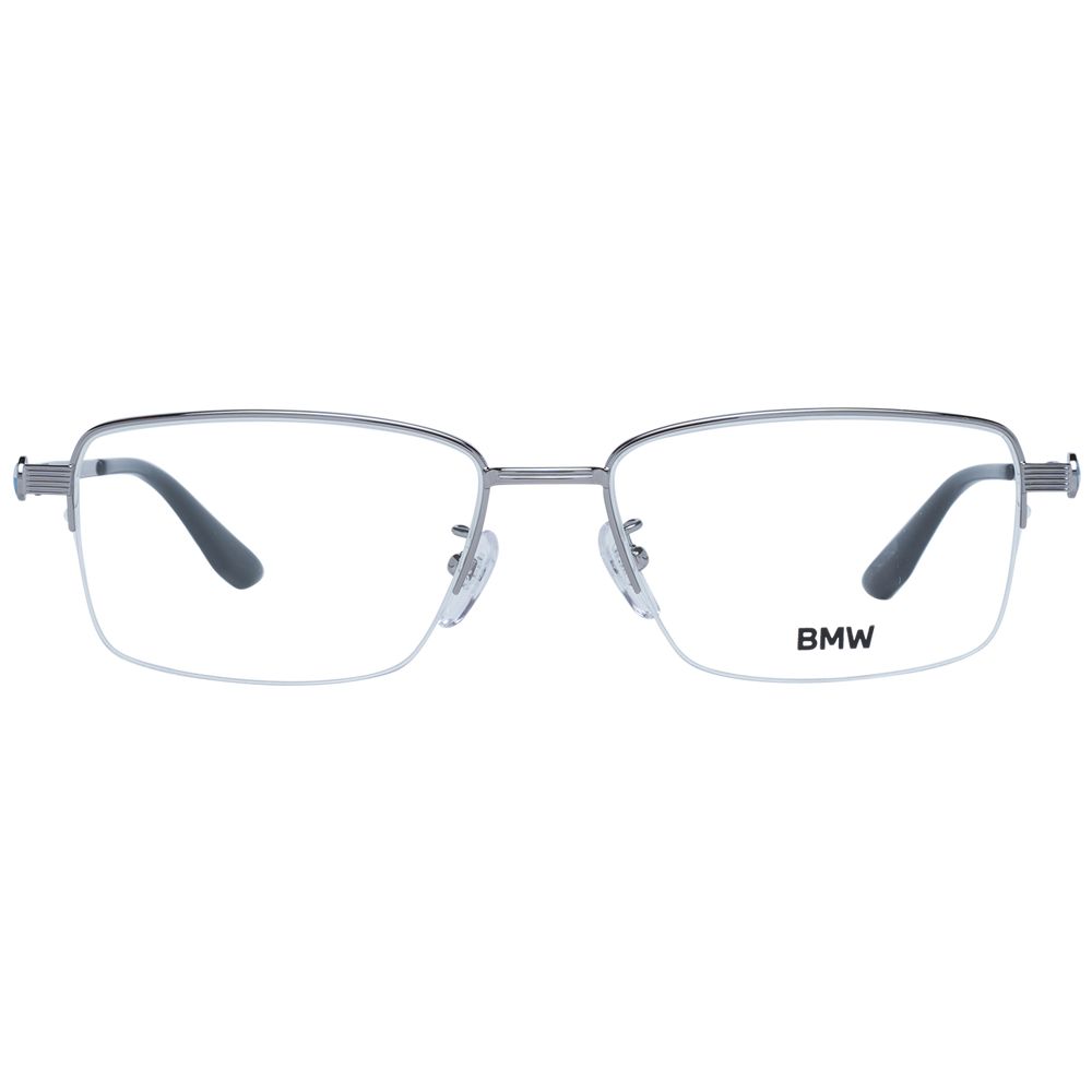 BMW Silver Men Glasses Frame