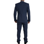 Dolce & Gabbana Blue 2 Piece Single Breasted SICILIA Suit KOS2183-52