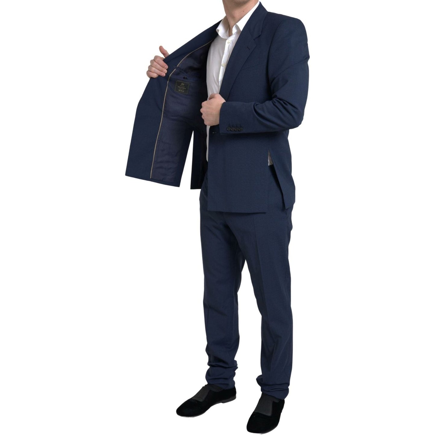 Dolce & Gabbana Blue 2 Piece Single Breasted SICILIA Suit KOS2183-52