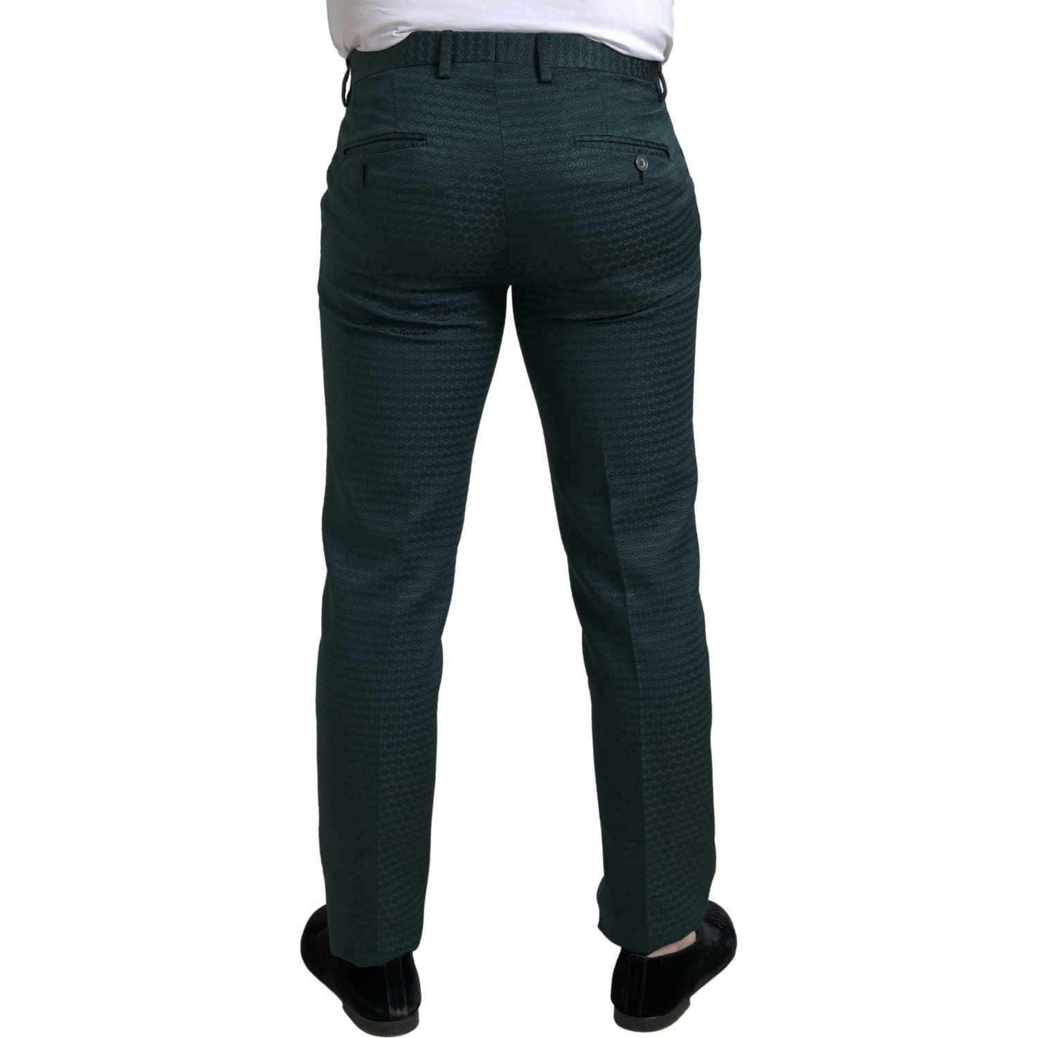 بدلة دولتشي آند غابانا إميرالد إليجانس بقصّة Slim Fit من ثلاث قطع