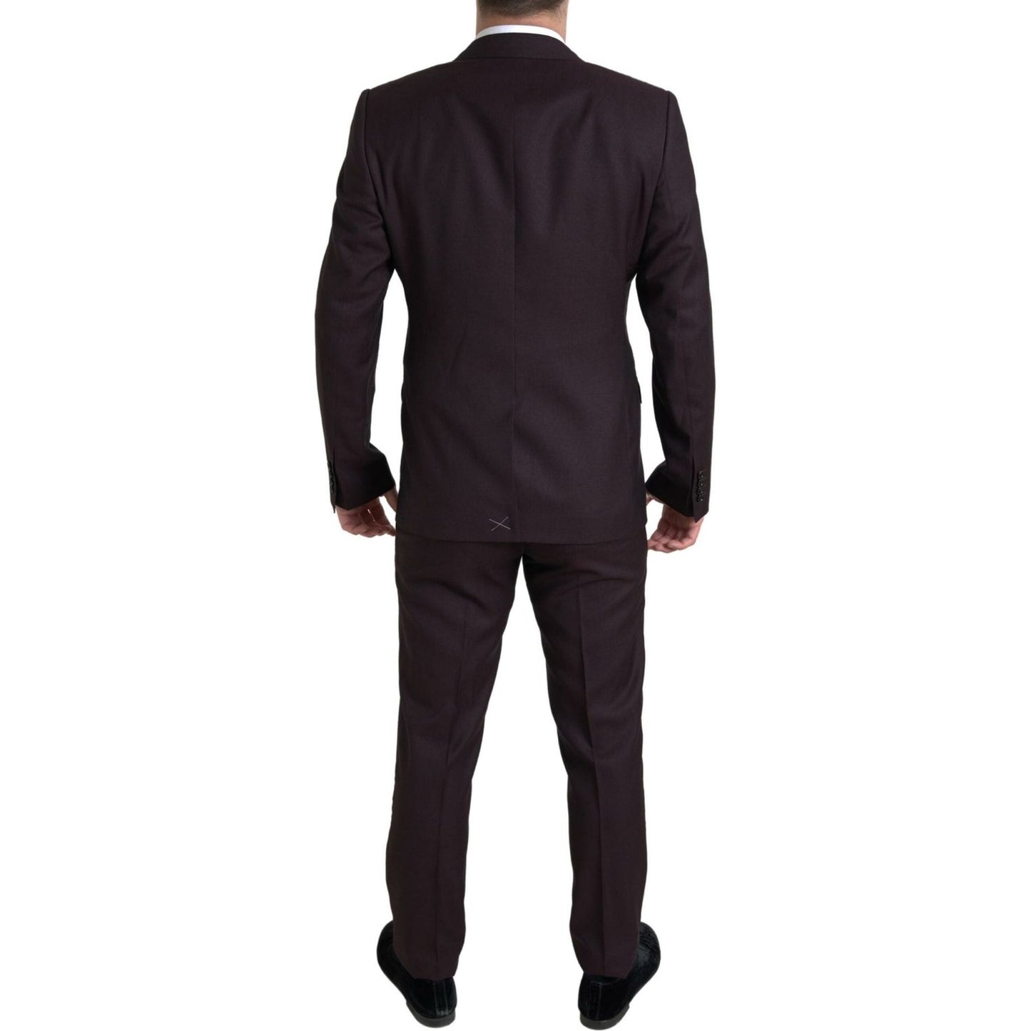 Dolce & Gabbana Maroon 2 Piece Single Breasted MARTINI Suit KOS2195-52