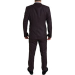 Dolce & Gabbana Maroon 2 Piece Single Breasted MARTINI Suit KOS2195-52