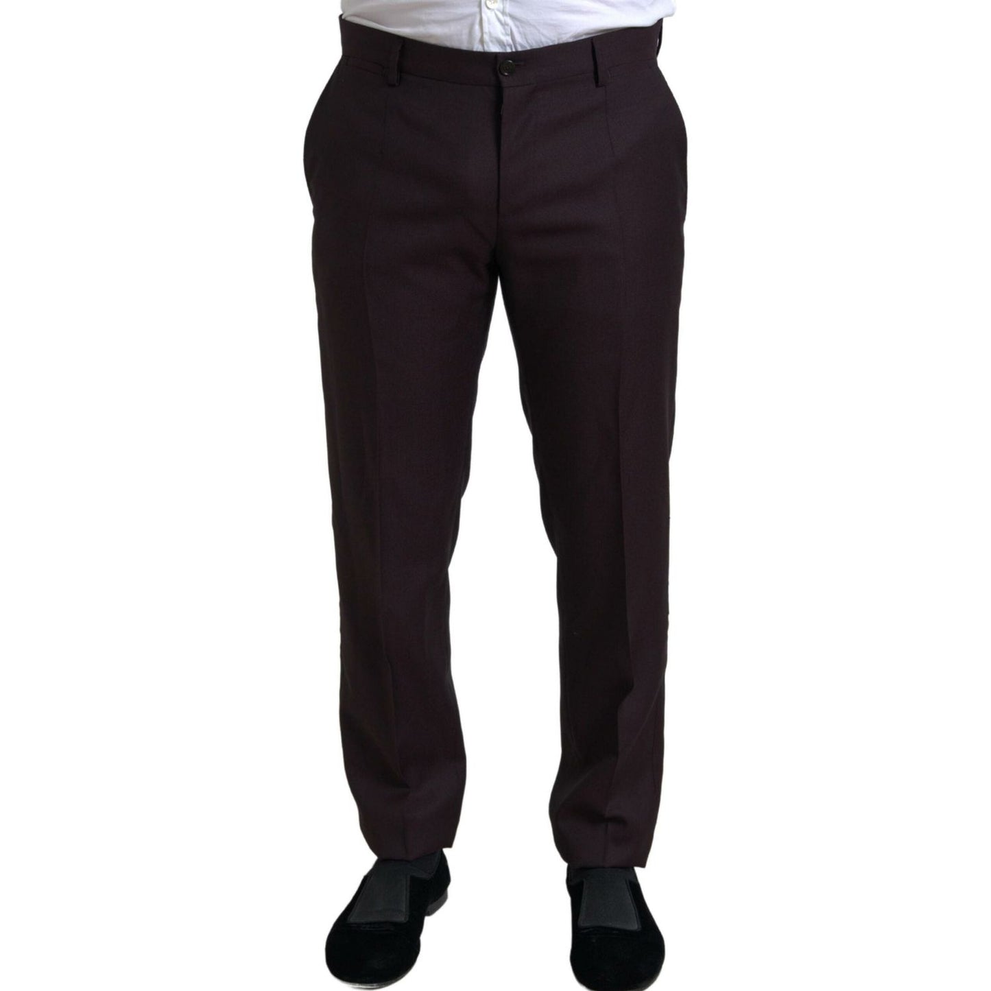 Dolce & Gabbana Maroon 2 Piece Single Breasted MARTINI Suit KOS2195-52