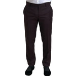 Dolce & Gabbana Maroon 2 Piece Single Breasted MARTINI Suit KOS2195-52