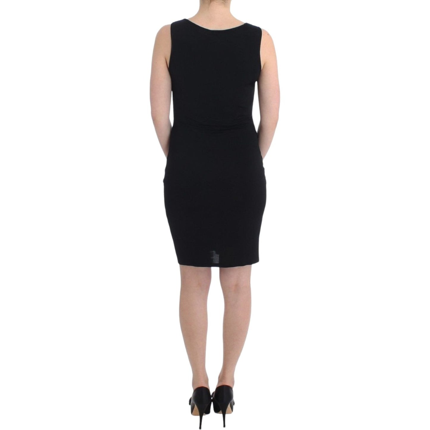 Roccobarocco Black pencil sheath dress SIG11586-2