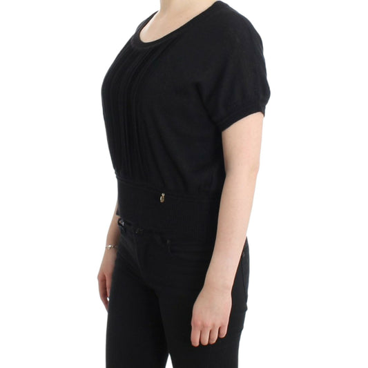 Cavalli Black short sleeved jumper SIG11608-1