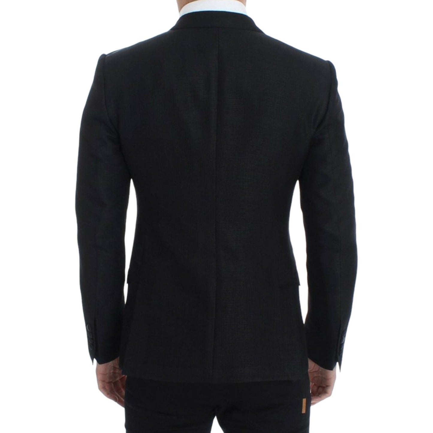 Dolce & Gabbana Black wool MARTINI slim blazer SIG12291-2
