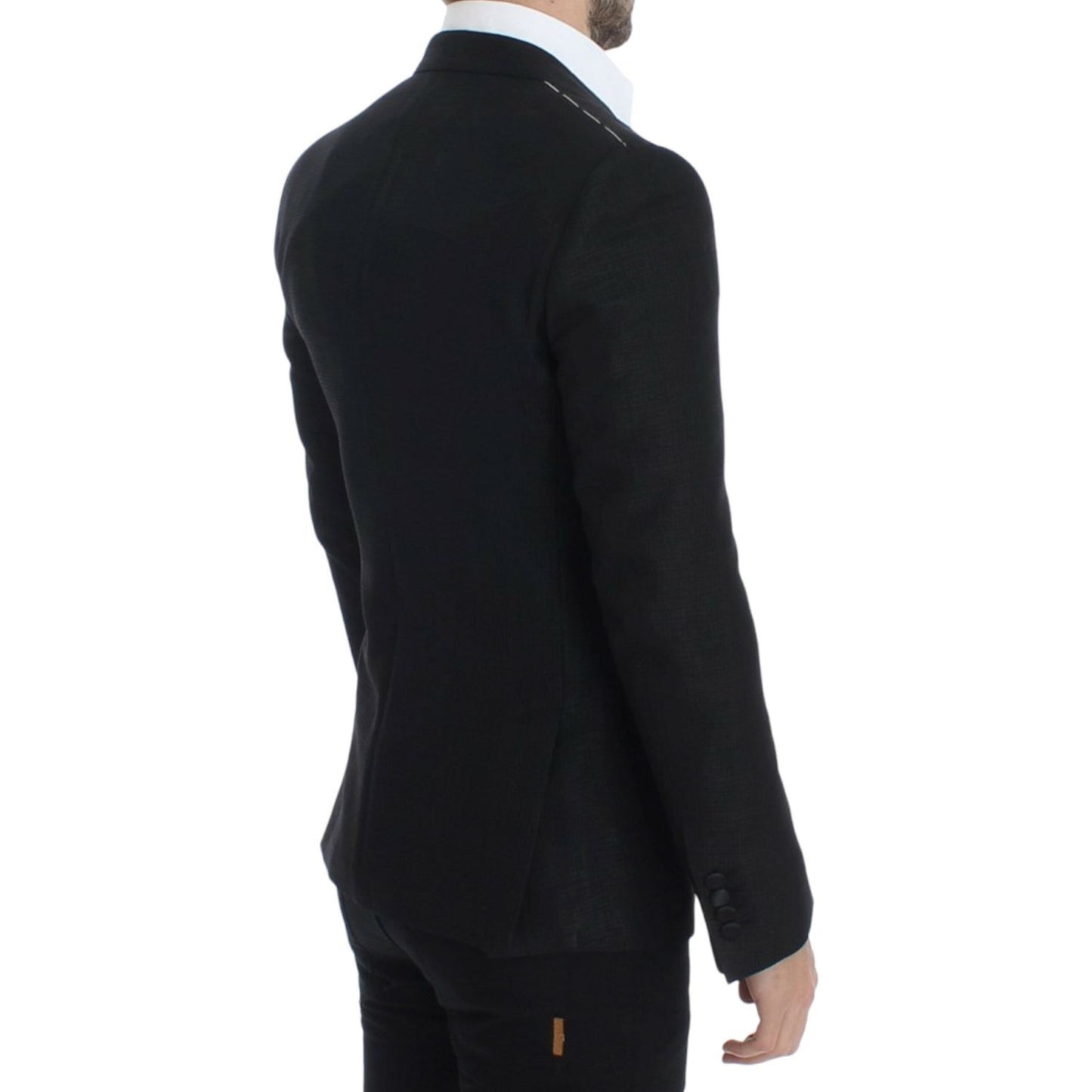 Dolce & Gabbana Black wool MARTINI slim blazer SIG12291-2