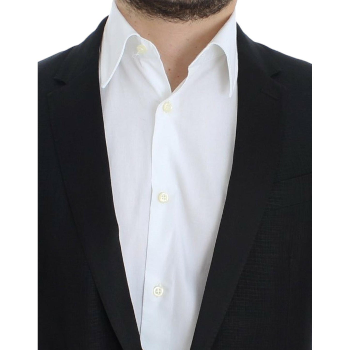 Dolce & Gabbana Black wool MARTINI slim blazer SIG12291-2