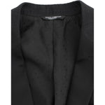 Dolce & Gabbana Black wool MARTINI slim blazer SIG12291-2