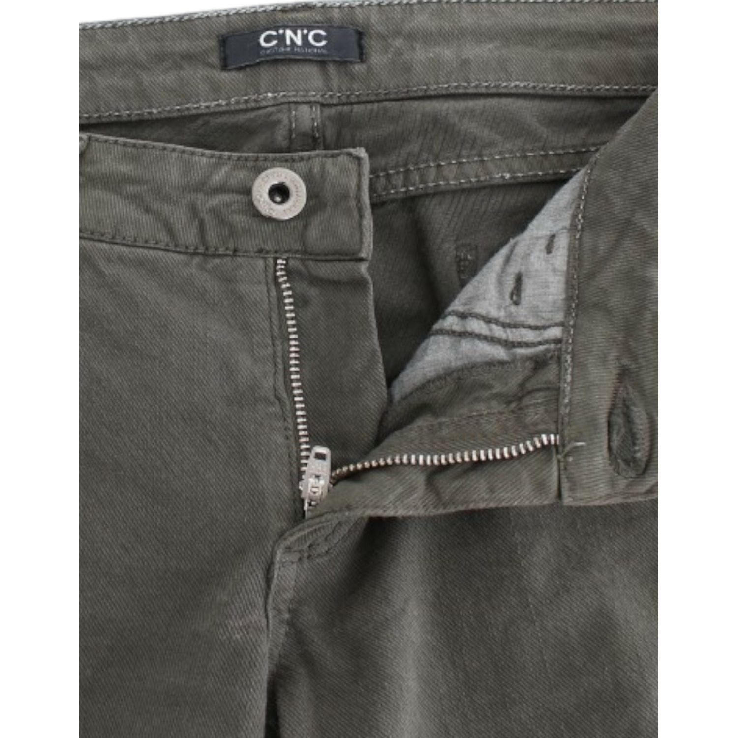 Costume National Green slim leg jeans