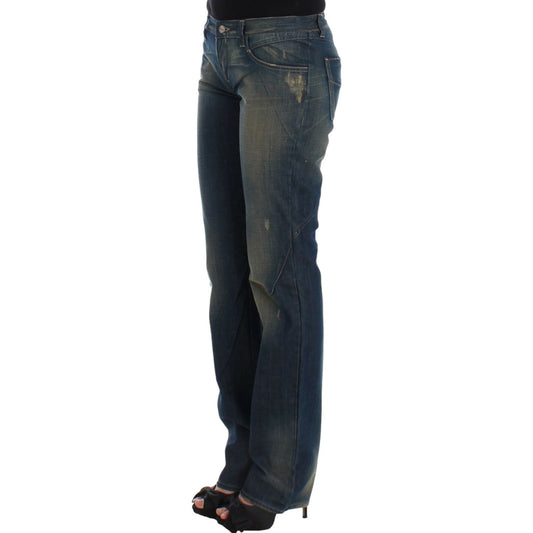 Costume National Blue straight leg jeans SIG12554-2
