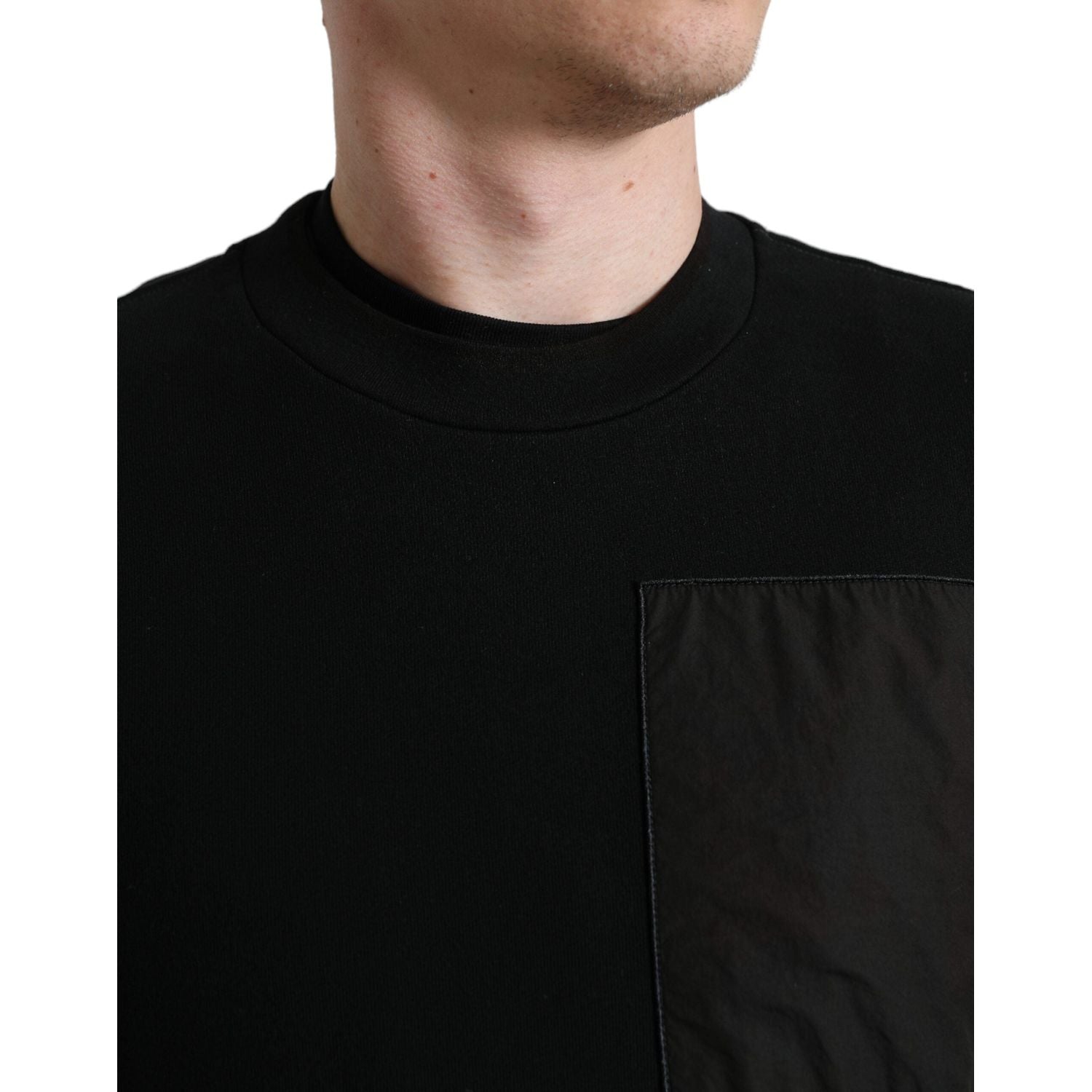 سترة دولتشي آند غابانا الأنيقة ذات الرقبة الدائرية المصنوعة من مزيج القطن