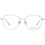 Scotch & Soda Silver Women Glasses Frame in metal with full-rim round style, demo lenses, and branded case included.