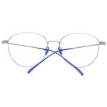 Scotch & Soda Silver Women Glasses Frame, metal full-rim, round style, demo plastic lenses, size 52-16-135, includes branded case.