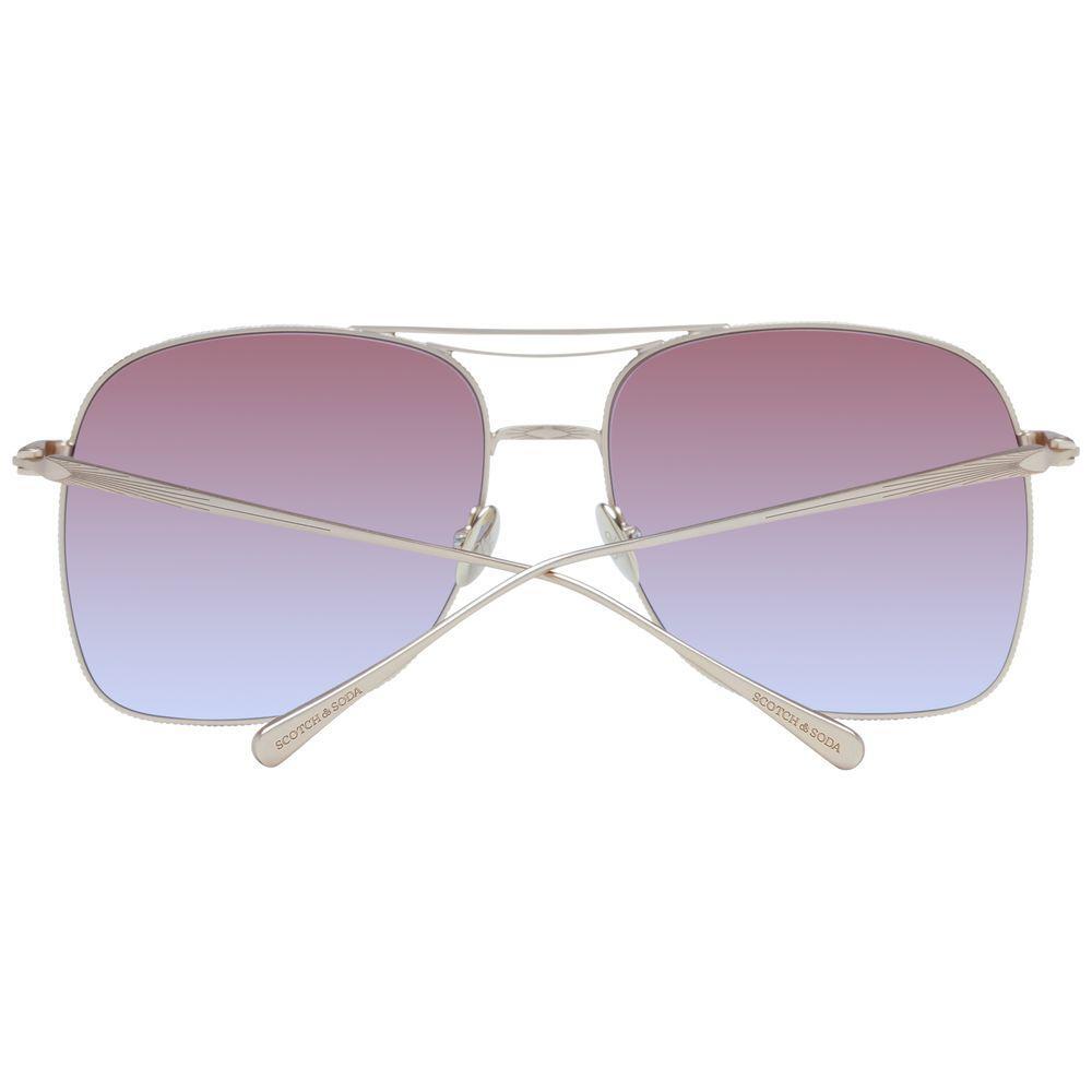 Scotch & Soda Gold Women Sunglass