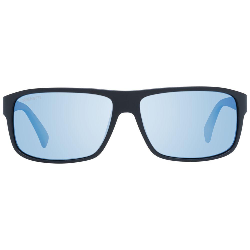 Serengeti Black Plastic Sunglasses