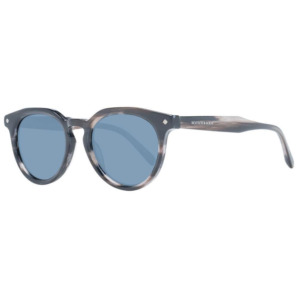 Scotch & Soda Black Men Sunglass