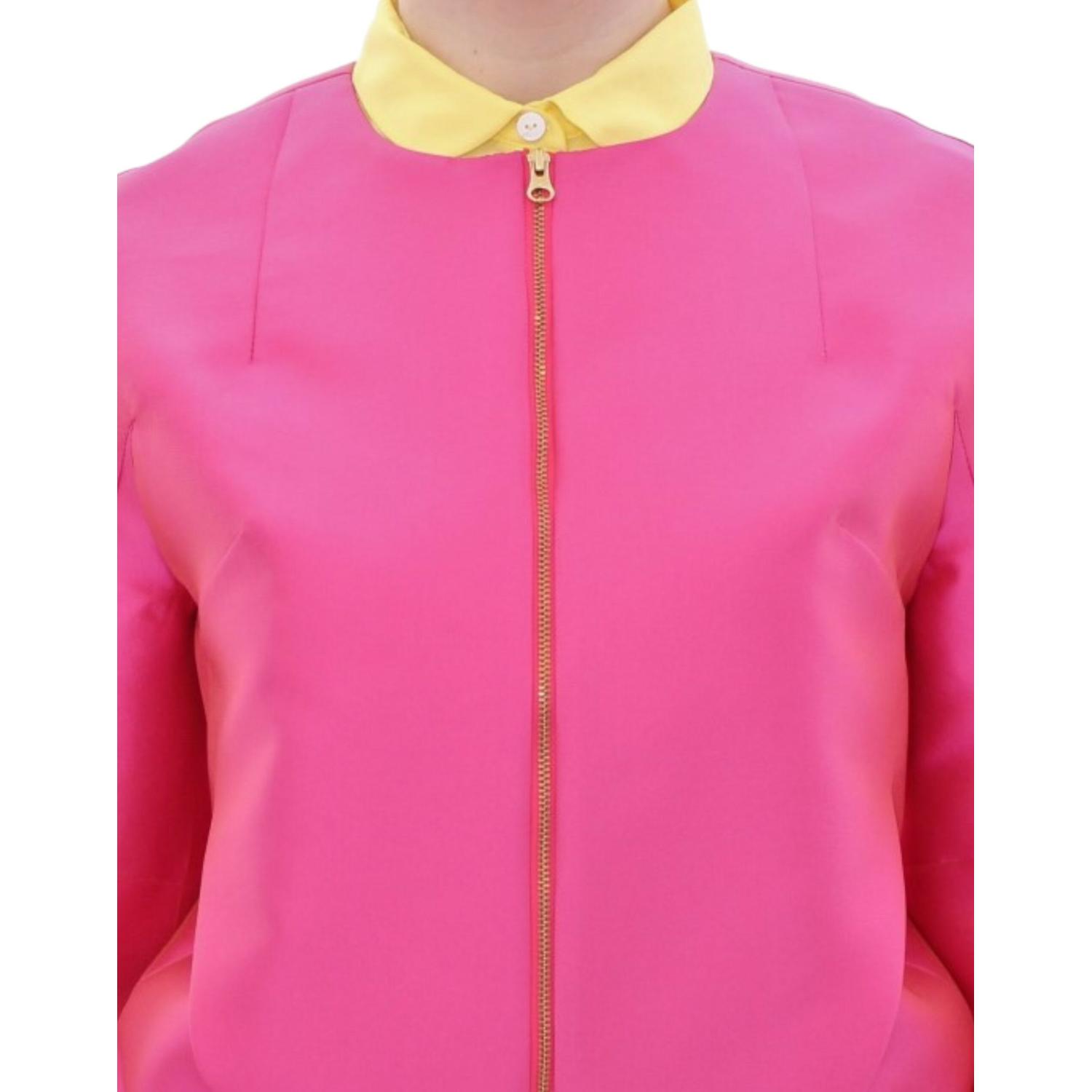 CO|TE Pink silk blend jacket